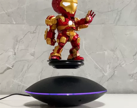磁悬浮钢铁侠手办玩具展示台漫威盲盒摆件六一...
