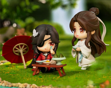 【天官赐福】全新极乐雅宴手办(附带背景板)...