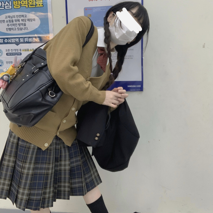 待贩原创南瓜岛JK【川淞岛】校供感绀格金线...