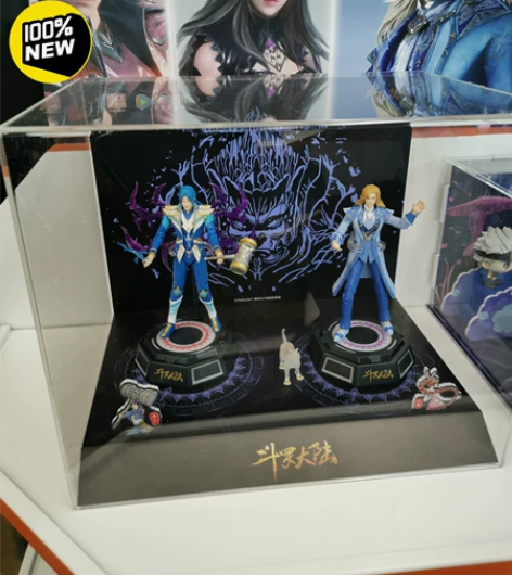 正版斗罗大陆手办动画周边小舞可动手办发光模...