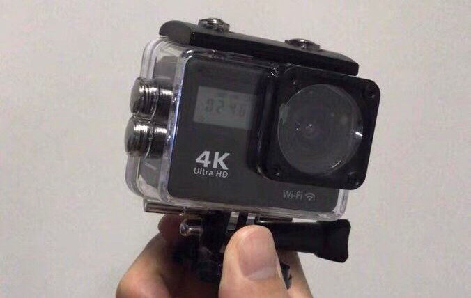 厂家批发,全新双屏4K运动相机,wifi手...