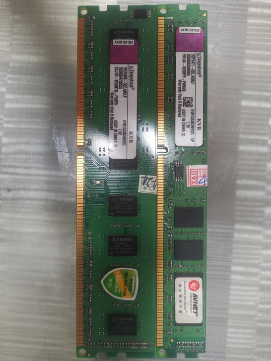 闲置金士顿KVR1333D3N9/2G内存...