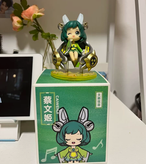 蔡文姬 手办  王者荣耀 官方正版 天籁弦...