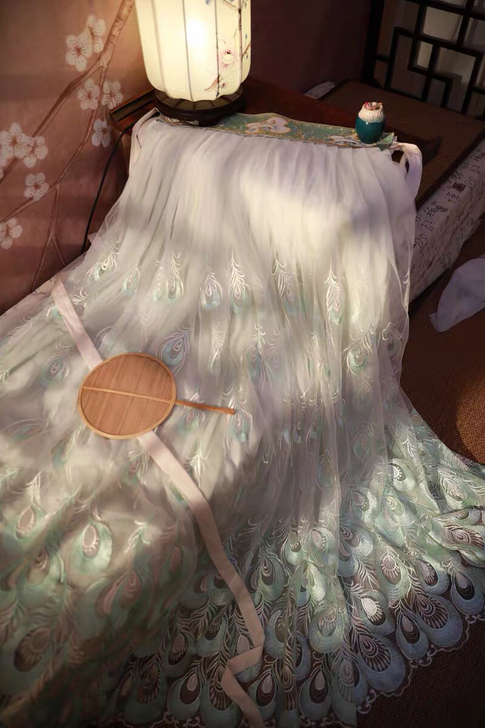 惊鸿记【南客行】原创  重工刺绣仙气齐腰襦裙