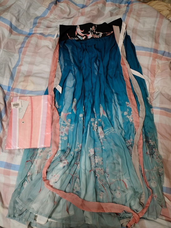 【一套】钟灵记惊鸿齐胸襦裙春夏汉服渐变对襟