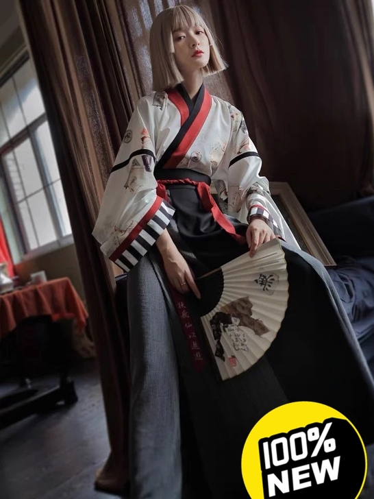 徐娇织羽集【打翻废纸篓 】汉服女晋制秋季交...
