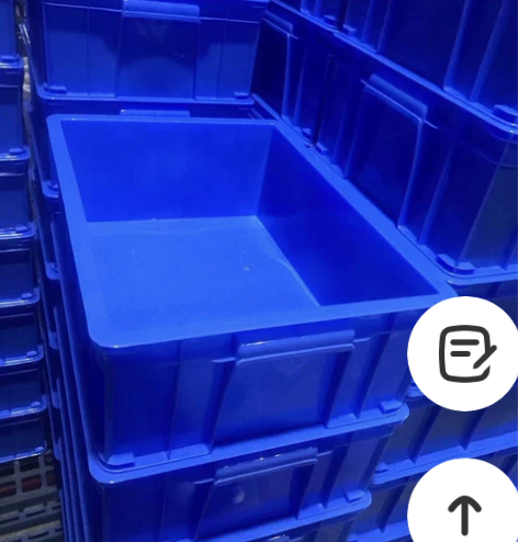 全新加厚零件盒周转箱物料盒塑料盒子螺丝五金...