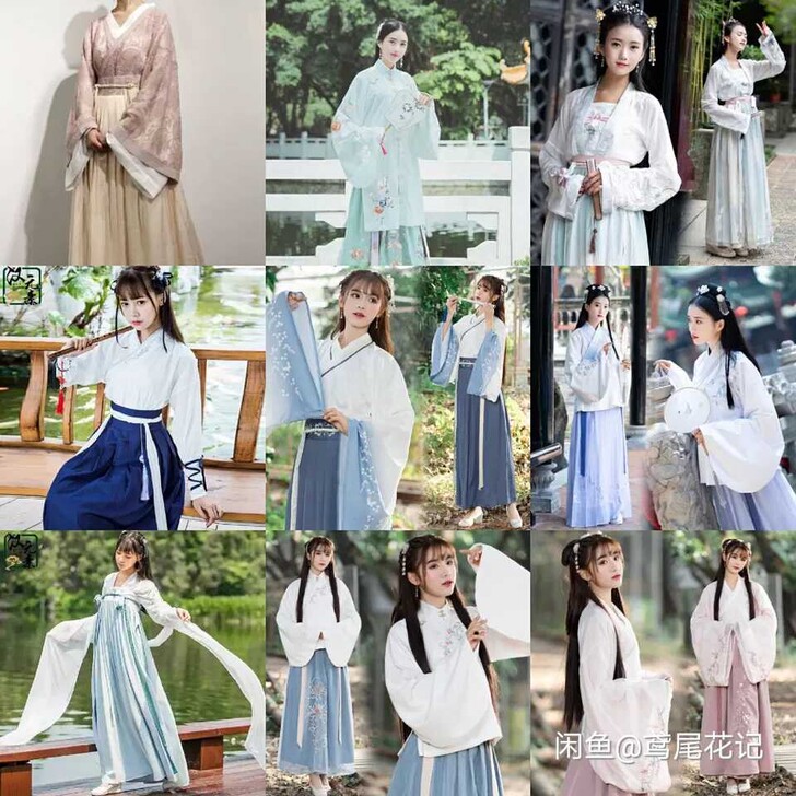 家里女款简单汉服实在太多了,为了清理点空间...