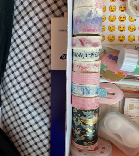 手帐工具 刻刀刀片 贴纸 胶带 固体胶 还...