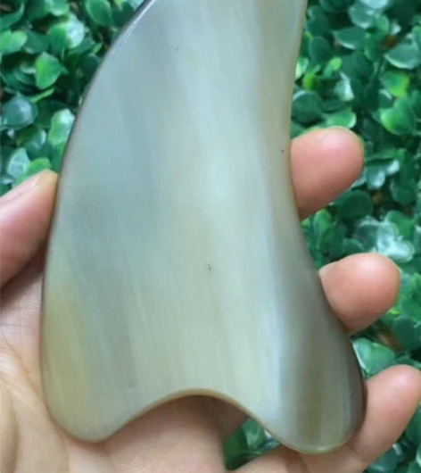 35号——0.7cm厚度牛角刮痧板三角板 ...