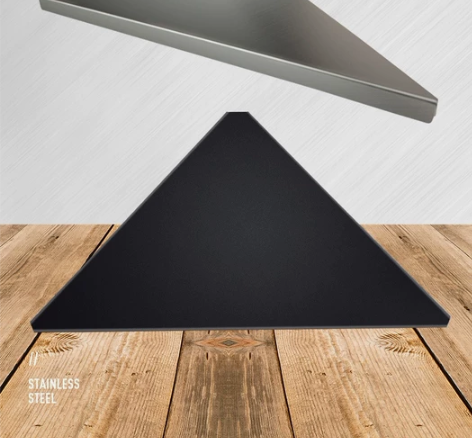 柯曼三角连接板黑化三角板钢网桌折叠桌围桌三...