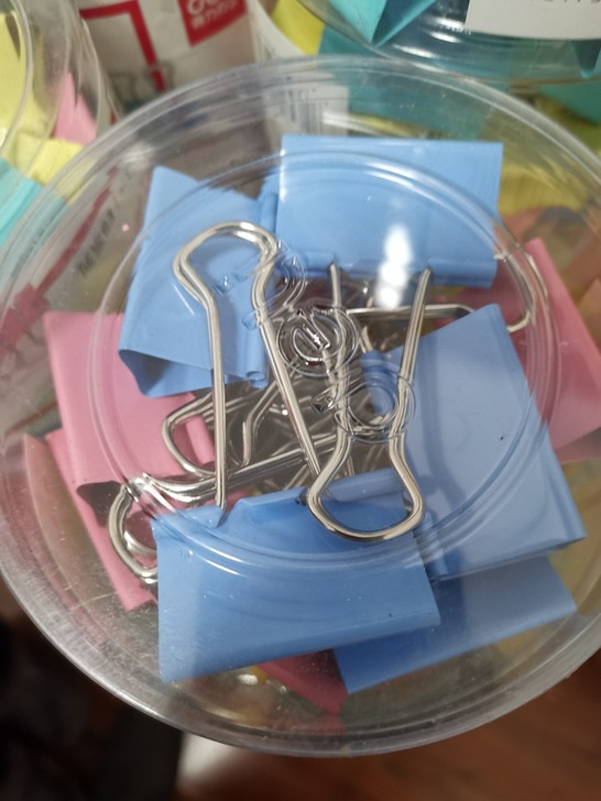 得力大号彩色长尾夹，全新转让，满50包邮