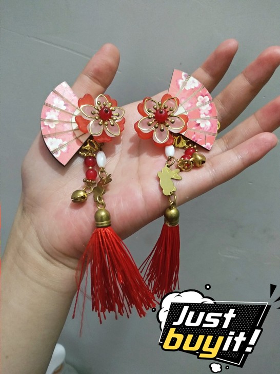 古风夹子，买回来的发夹一直没用上，一次都没...