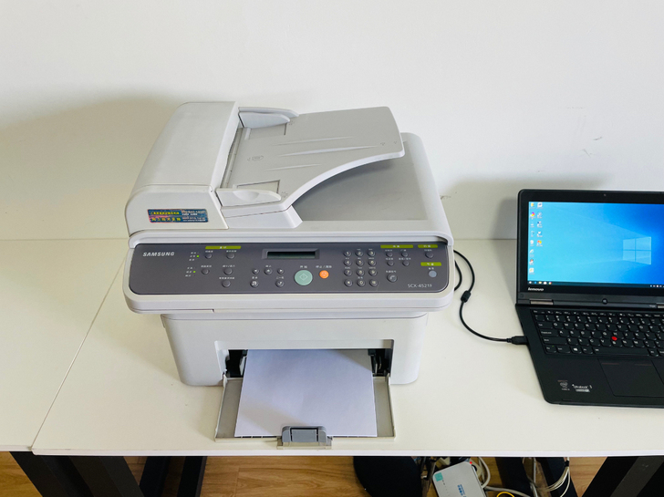 九五成新三星激光一体打印机转让