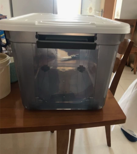 全新！特大号家用透明储物箱  28.8包邮...