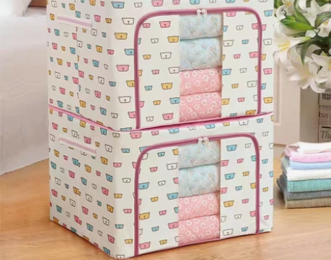 衣服收纳箱布艺被子收纳箱牛津布 仓库升级，...