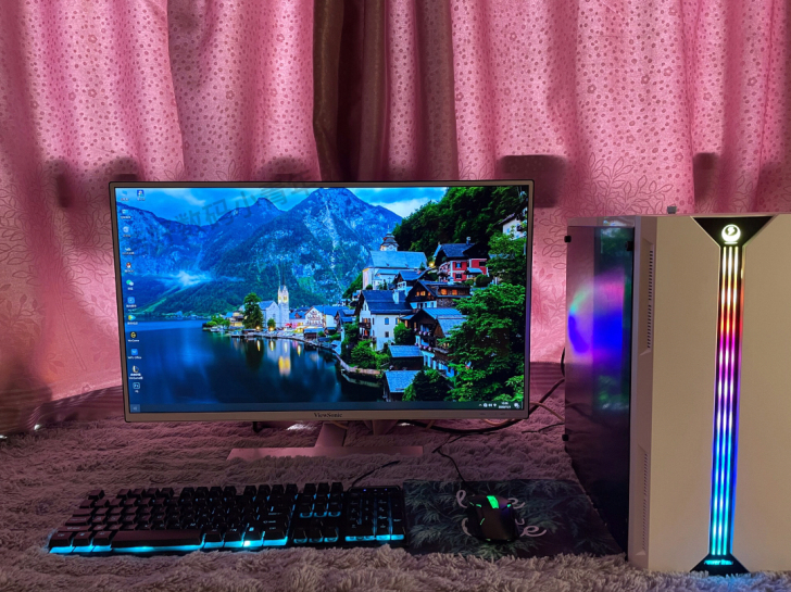 AMD电脑台式设计游戏主机高配组装机DIY...