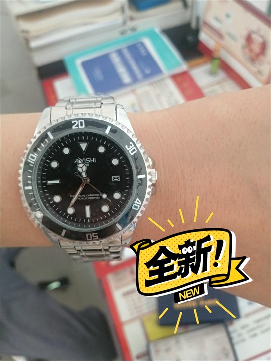 经典瑞士手表霸气男士石英表时尚商务夜光防水