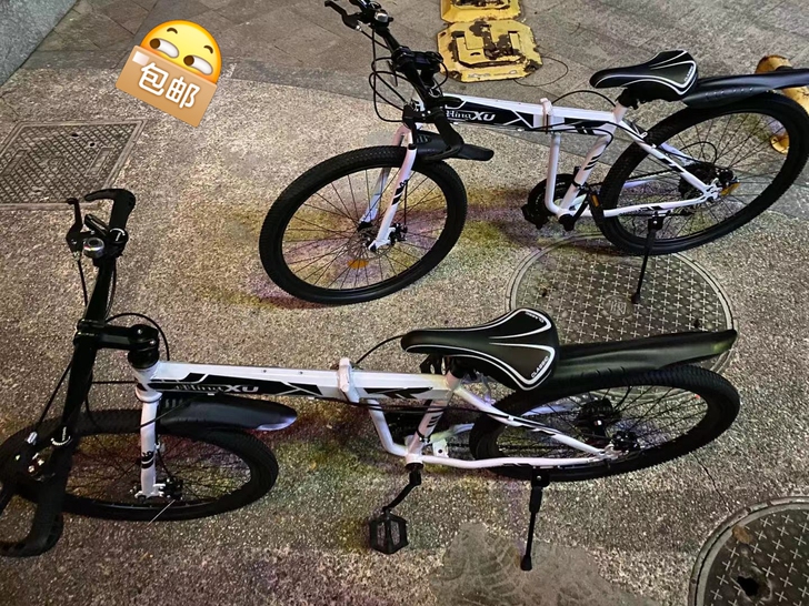 全新折叠变速山地自行车,高配版24速,日常...