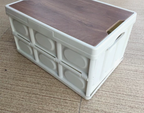 顺丰包邮大白熊同款收纳箱户外露营车载后备箱...