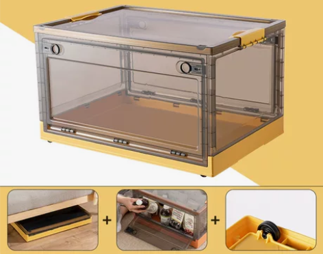 收纳箱收纳家用衣服被子整理箱大号塑料宿舍收...