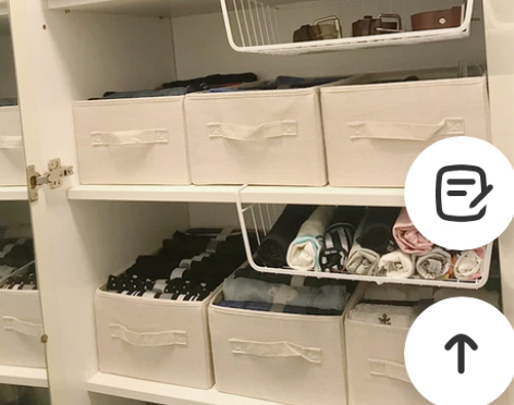 收纳箱 布艺家用衣物收纳盒抽屉式可折叠