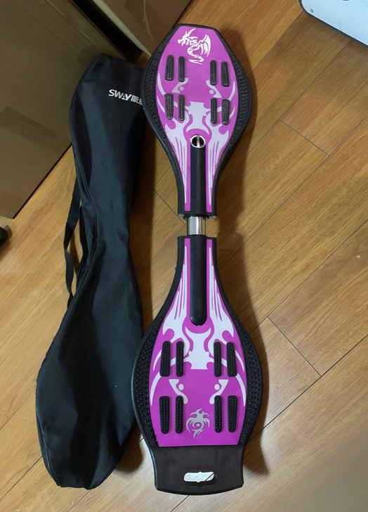 斯威活力板蛇板，孩子玩没几次