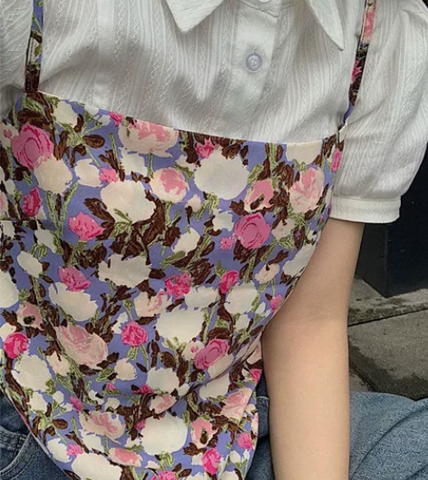 【夏日月季】发现自制 抹胸吊带背心女夏古着...