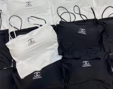 网红潮新款小香背心吊带女性感外穿裹胸修身显...