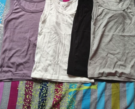 全新包邮吊带螺纹背心女修身外穿内搭打底衫无...