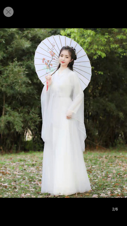 出 忆纱曼舞汉服女正品原创中国风改良版连衣...