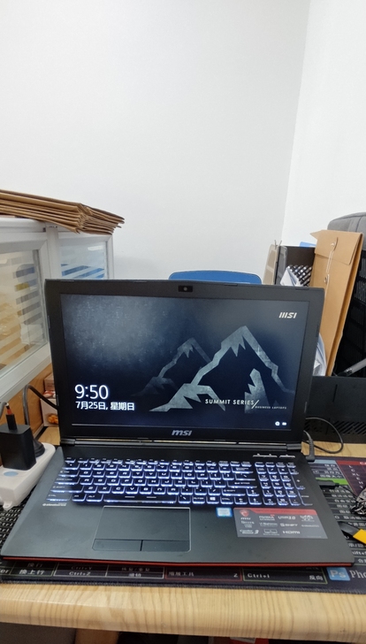 微星笔记本转让，一手自用!