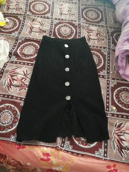 全新半身毛衣裙,开叉裙,冬季毛衣裙