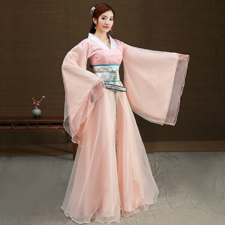 缘你梦 民族装舞台装  汉服女中国风襦裙古...