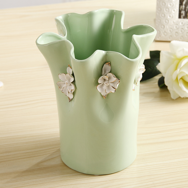 陶瓷花瓶客厅台面摆件家居装饰餐桌电视柜摆设...