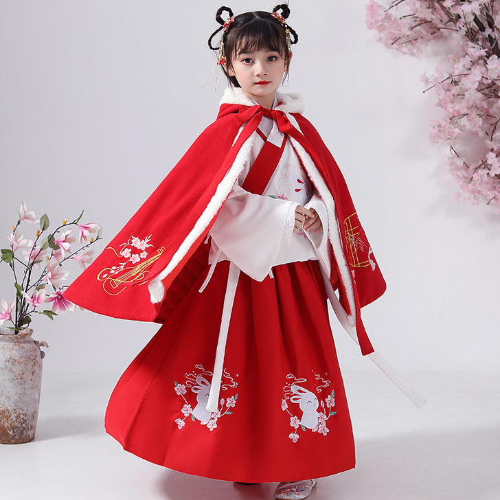 【年货价】全新 披风斗篷汉服过年装中国风拜...