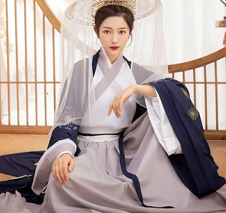 交领汉服 古装武侠风 超仙气