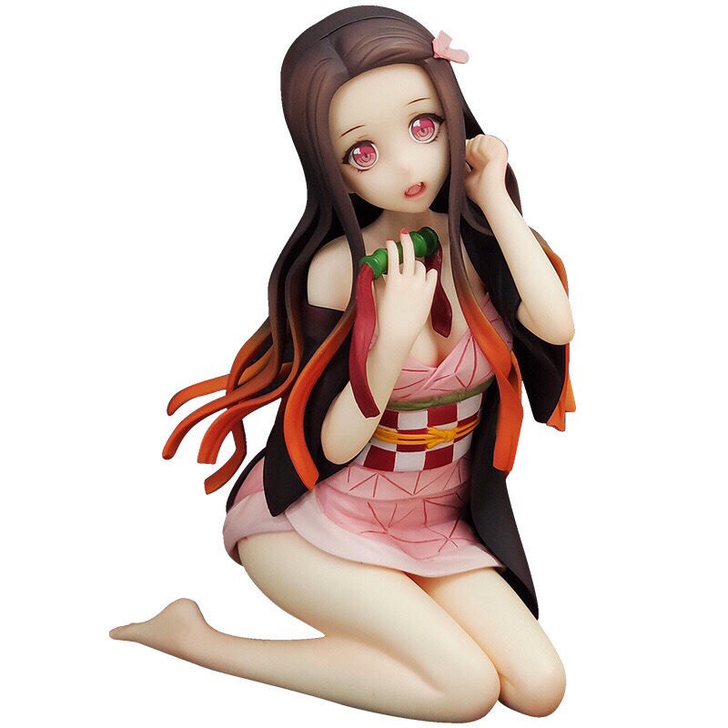 动漫鬼灭之刃 灶门祢豆子 跪姿 公仔模型 ...