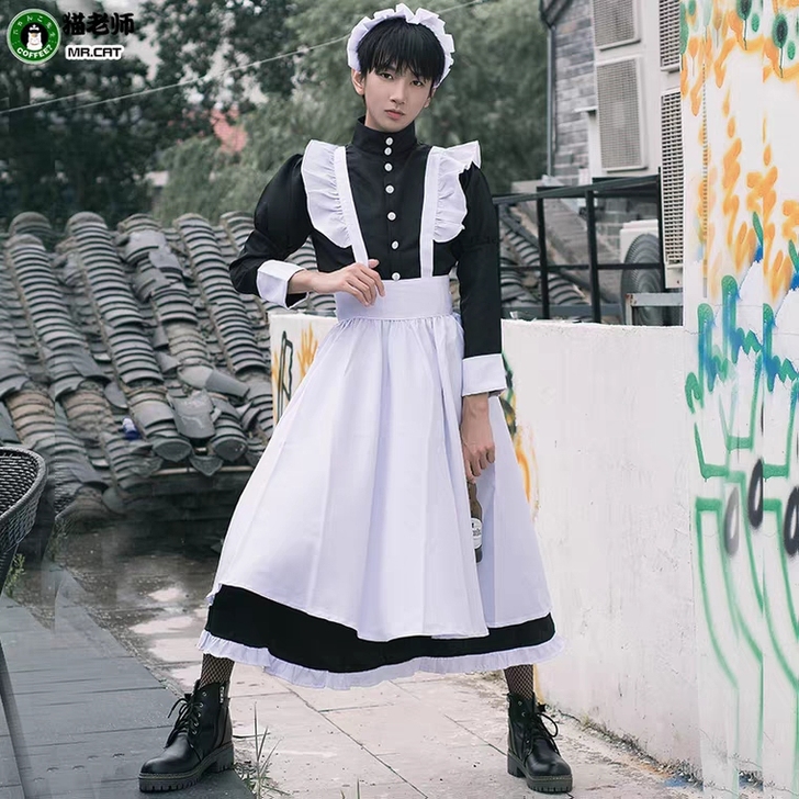 猫老师 Cosplay男仆装  全新仅试穿