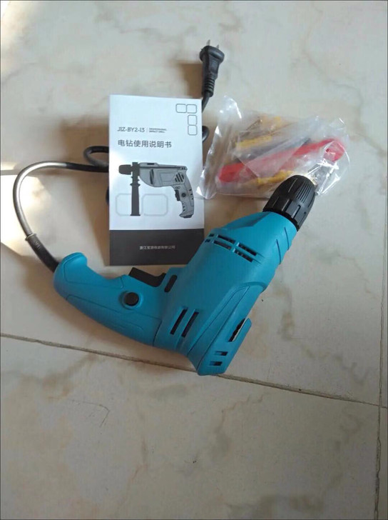 手电钻家用电锤多功能冲击电钻电动工具螺丝刀...