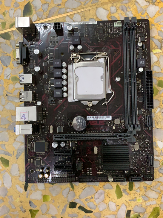 华硕H110M-V 华硕h110。拆机主板...