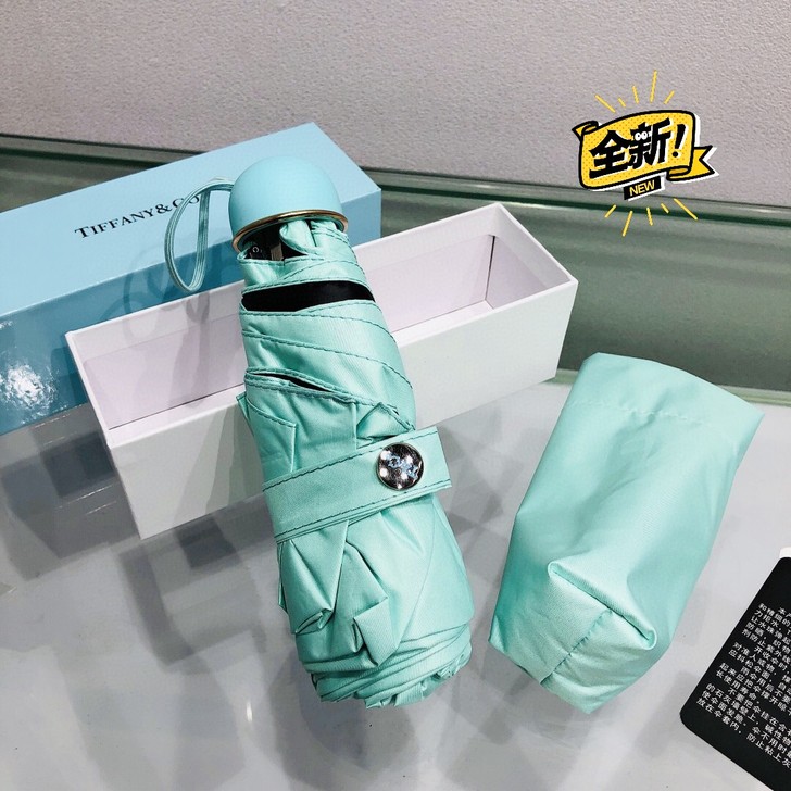 Tiffany礼品伞蒂芙尼蓝色五折迷你晴雨...