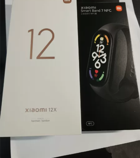 手机小米12X  8+256G ，原包装都...