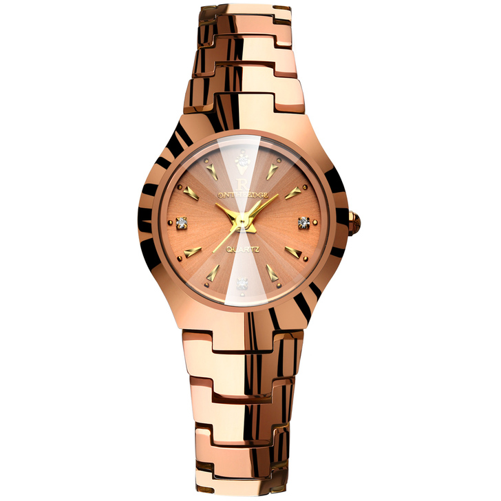 正品超薄防水女士手表女士腕表石英女钨钢女表...