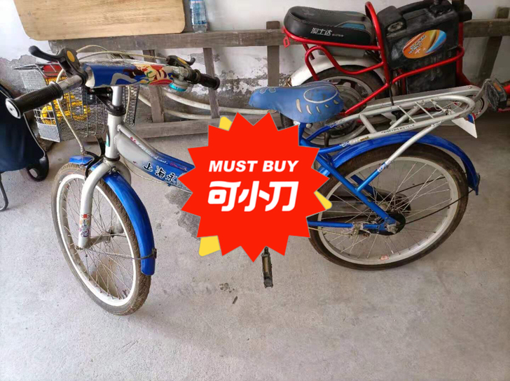自己孩子的自行车 85成新