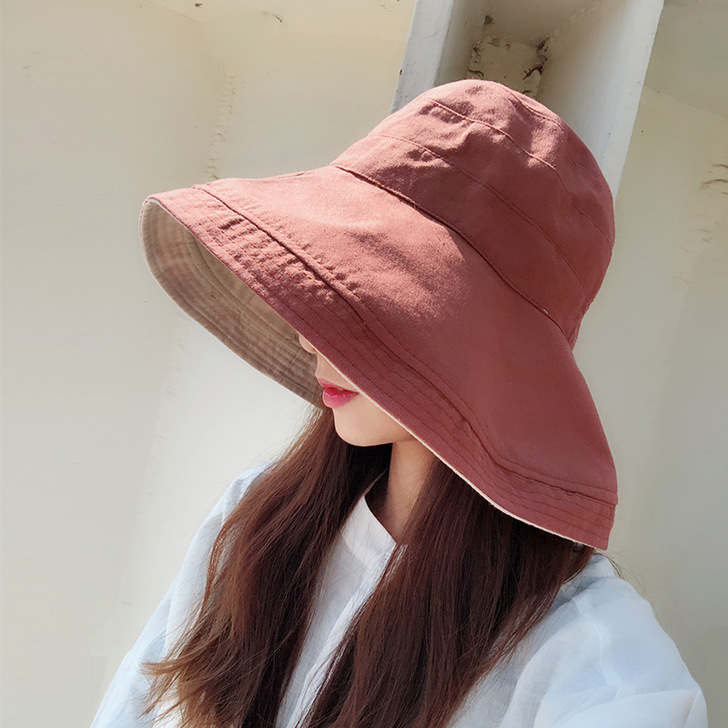 戴发 帽子