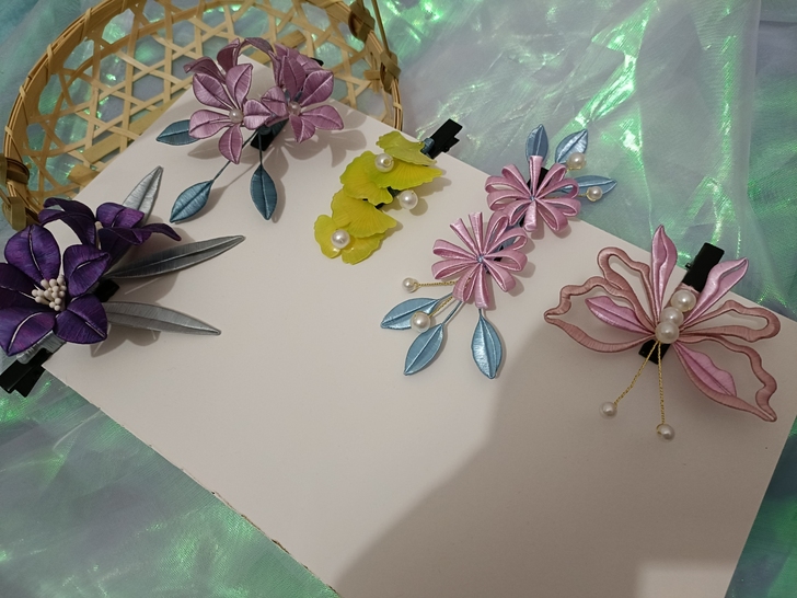 缠花发夹福袋,标价既卖价,拍前请确定工期