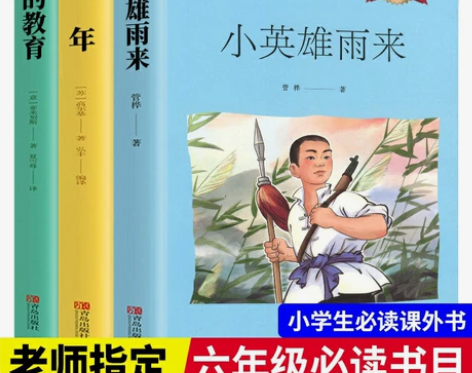 【老师推荐】爱的教育小英雄雨来童年书全套3...