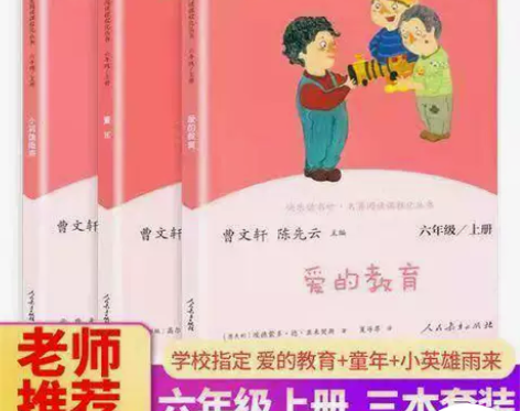 快乐读书吧六年级上下册人教版必读课外童年书...