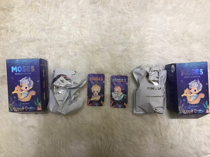 包邮出Moses海洋系列海王子海螺鲨鱼